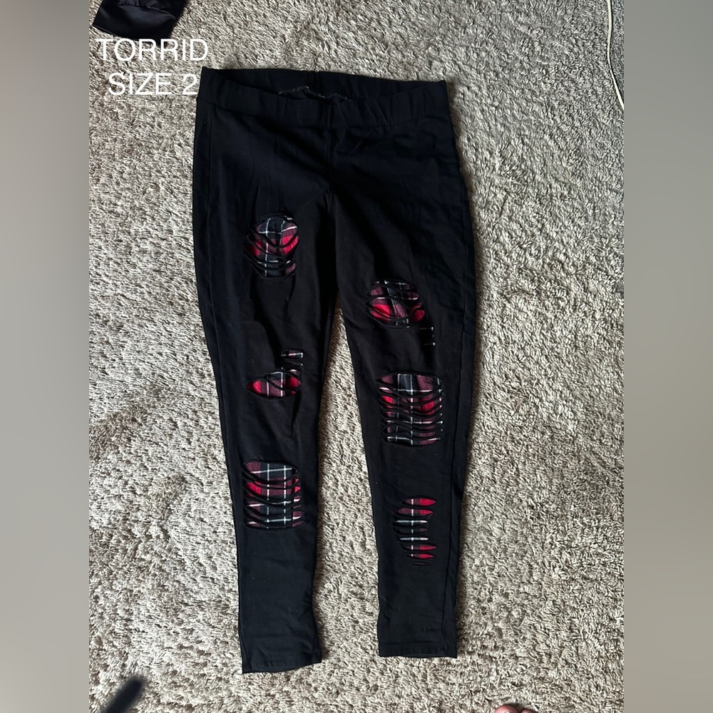 TORRID leggings-some never worn
